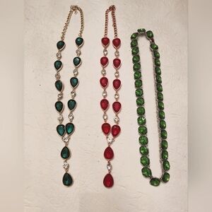 Costume jewelry necklaces